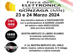 1000 RADIO - 1000 SCAMBI + VINIL ITALY -
                    Gonzaga(MN) - marzo 2024