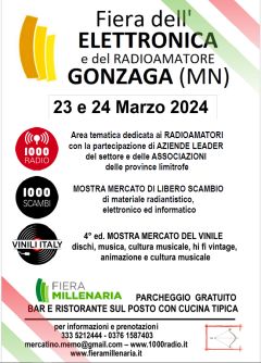 Mercatino 1000 Radio - 100 Scambi a Gonzaga (MN) -
            marzo 2024